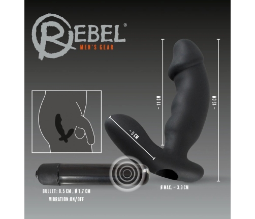 Rebel Cock-shaped vibe