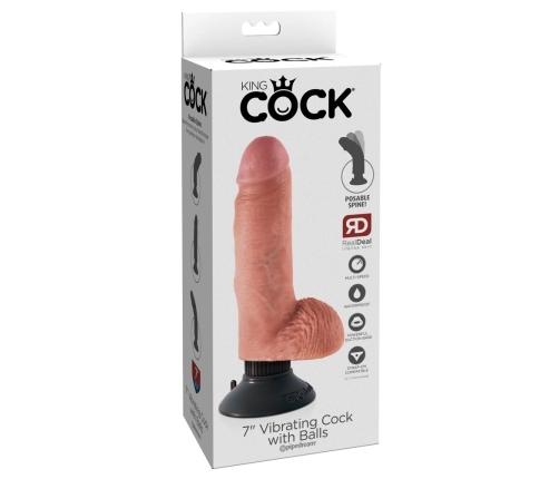 King Cock 7 inch Vibr./w.balls