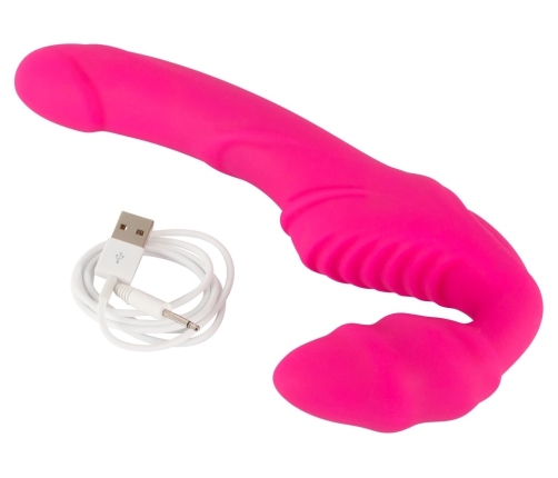 Vibrating Strapless Strap-on 2