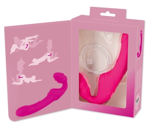 Vibrating Strapless Strap-on 2