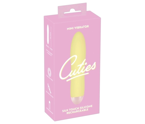 Cuties Mini Vibrator yellow