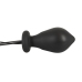 Inflatable vibrating butt plug