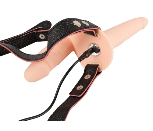 Vibrating Double Strap-On