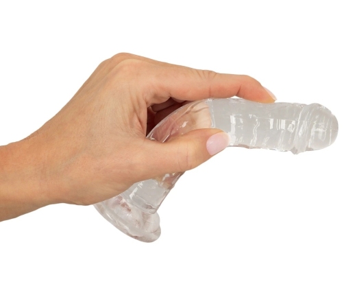 Magic Shiver ADV24 Transparent Model with Suction Cup 15 cm TPE