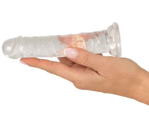 Magic Shiver ADV24 Transparent Model with Suction Cup 15 cm TPE