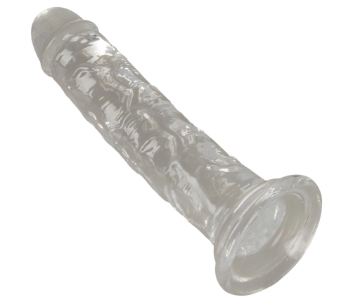 Magic Shiver ADV24 Transparent Model with Suction Cup 15 cm TPE