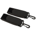 Magic Shiver ADV24 Adjustable Soft Black Restraint Cuffs 12.5cm