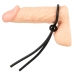 Magic Shiver ADV24 Adjustable Silicone Intimate Support Ring Black 20cm