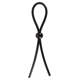 Magic Shiver ADV24 Adjustable Silicone Intimate Support Ring Black 20cm