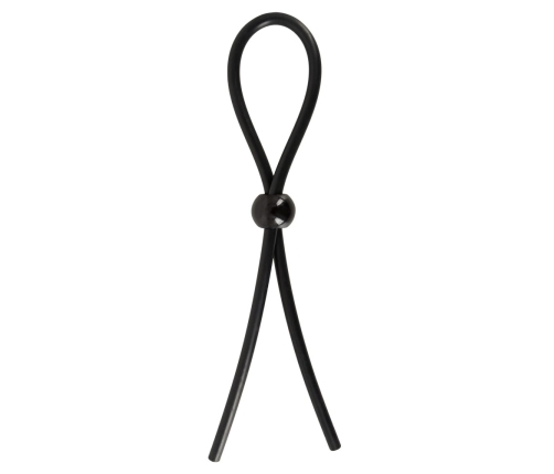 Magic Shiver ADV24 Adjustable Silicone Intimate Support Ring Black 20cm