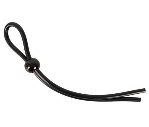 Magic Shiver ADV24 Adjustable Silicone Intimate Support Ring Black 20cm