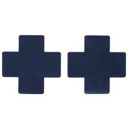 ADV24 Decorative Nipple Covers Dark Blue Polyester 8x8 cm
