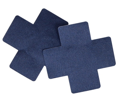 ADV24 Decorative Nipple Covers Dark Blue Polyester 8x8 cm