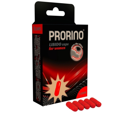 PRORINO Kapsułki dla kobiet 5 szt. suplement diety z ekstraktami