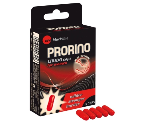 PRORINO Kapsułki dla kobiet 5 szt. suplement diety z ekstraktami