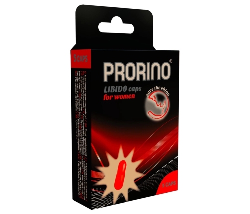 PRORINO Kapsułki dla kobiet 5 szt. suplement diety z ekstraktami