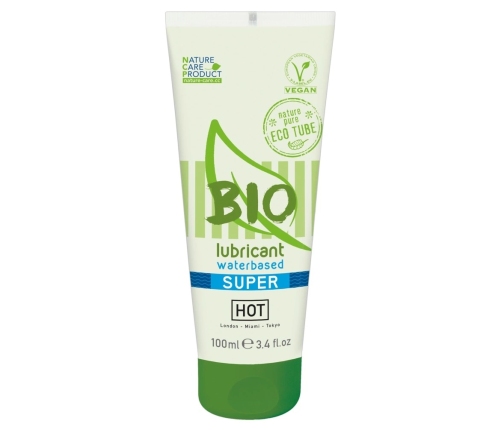 HOT BIO Wodny żel nawilżający medyczny 100ml z aloesem i karagenem