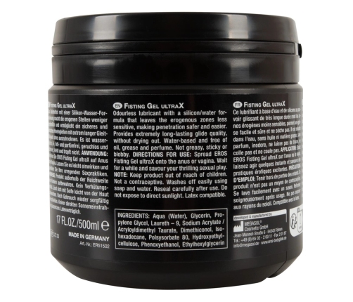 Fisting Gel UltraX 500ml