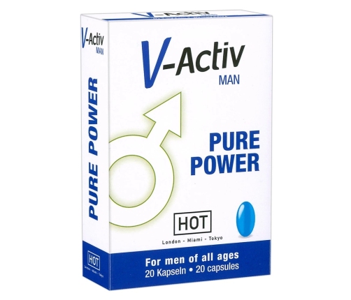 V-Activ for Men 20 kapsułek - suplement dla mężczyzn, 20 sztuk