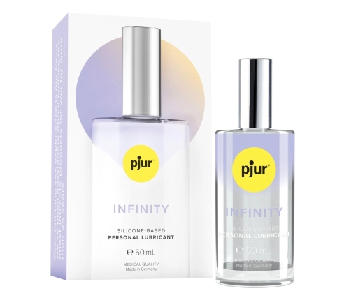 Pjur INFINITY 50 ml - żel silikonowy nawilżający w szklanej butelce