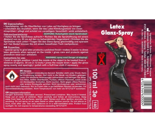 Latex Gloss Spray 100