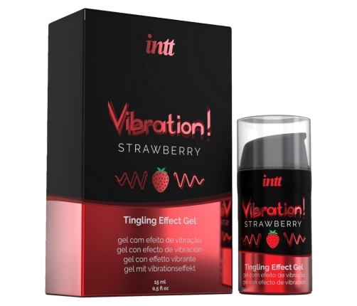 Vibration! Strawberry 15 ml