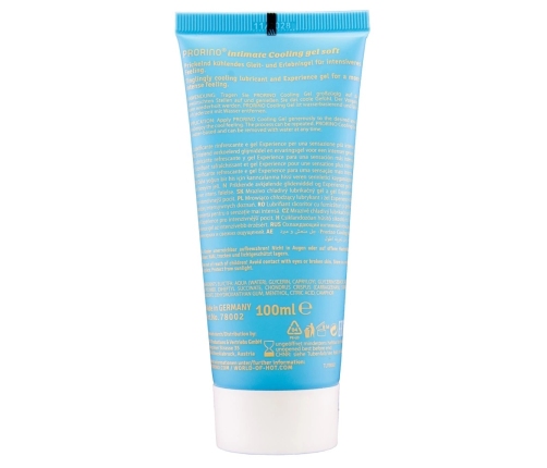PRORINO Cooling Gel Soft 100ml