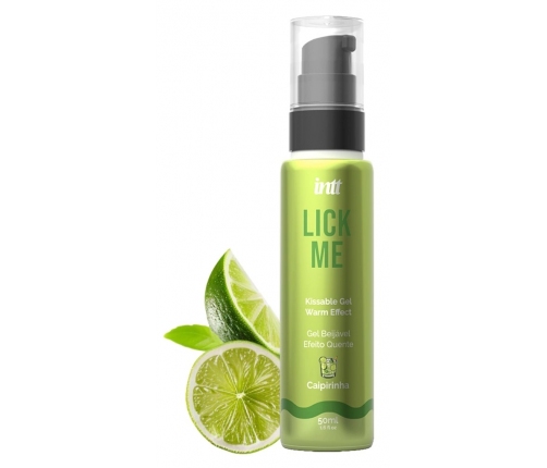 Intt Lick Me Caipirinha Edible Warming Gel 50ml - Exotic Flavour
