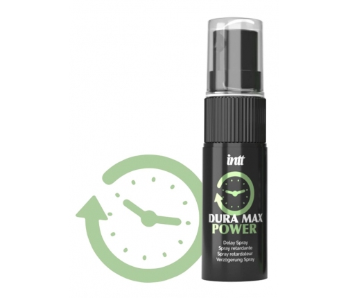 intt Dura Max Power Delay Spray 12ml - Long-Lasting Formula for Men