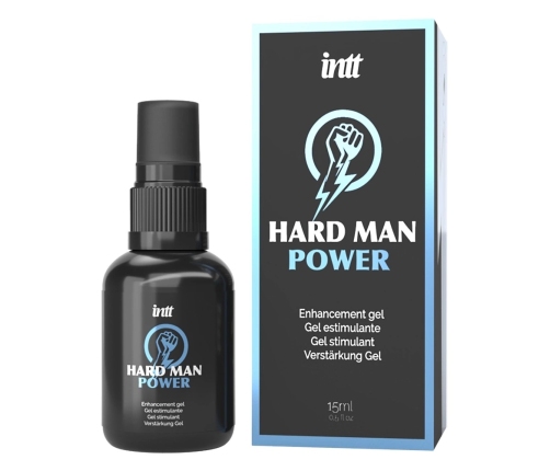 intt Hard Man Power Enhancement Gel 15ml Pump - Vitality Formula