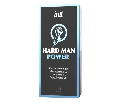 intt Hard Man Power Enhancement Gel 15ml Pump - Vitality Formula