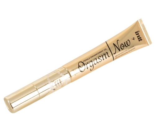 intt Orgasm Now 15ml Stimulation Gel with Vibrating Applicator, Tutti-Frutti