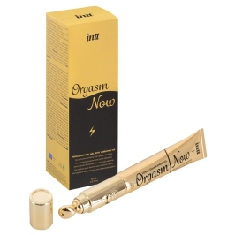 intt Orgasm Now 15ml Stimulation Gel with Vibrating Applicator, Tutti-Frutti