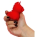 Unihorn Cupids Beau Heart-Tongued Lay-On Vibrator, Pink, 9cm