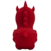 Unihorn Blaze Diablo Tongue-Motion Silicone Intimate Device 9cm Red
