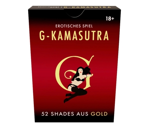 G-Kamasutra 52 Shades of Gold Card Set Display 24-Pack, Elegant Edition