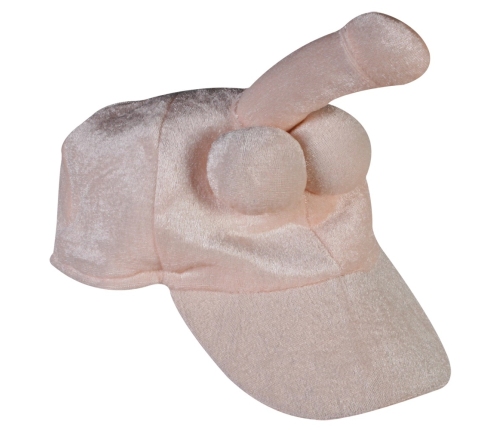 Orion Brand czapka z daszkiem pluszowa model anatomiczny beżowa