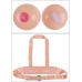 You2Toys Inflatable Chest Game Set, Adjustable Straps, PVC, 2 Players