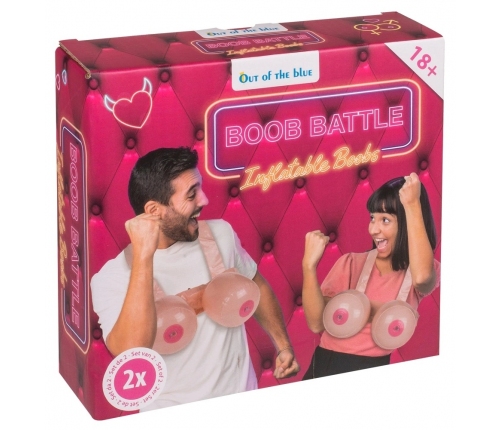 You2Toys Inflatable Chest Game Set, Adjustable Straps, PVC, 2 Players