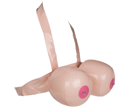 You2Toys Inflatable Chest Game Set, Adjustable Straps, PVC, 2 Players