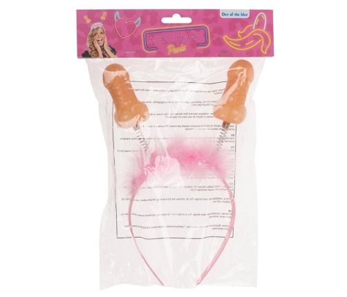 You2Toys Party Headband Pink with Plush Spring Elements 25 cm
