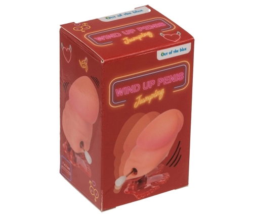 You2Toys Wind-Up Willy Display 24pcs - Fun Wind-Up Miniature, ABS, 7cm