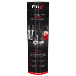 PDX Elite Ellipse Life-Size Display 59x180cm Promotional Standee