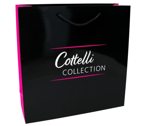Cottelli Collection Glossy Paper Carrier Bags 30x10x30 cm Pack of 25