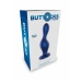 TOYJOY The Hitter Metal Blue Silicone Anal Plug - Tapered Base Design