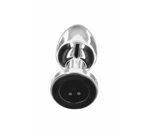 TOYJOY The Glider Vibrating Plug Large Stainless Steel 7 Modes USB