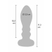 TOYJOY The Slider Vibrating Plug Large Stainless Steel 7 Modes USB
