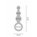 TOYJOY The Stuffer 3 Balls Plug Silicone Intimate Trainer Metallic