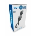 TOYJOY The Plugger 2 Balls Plug Silicone Metallic Finish 12 cm