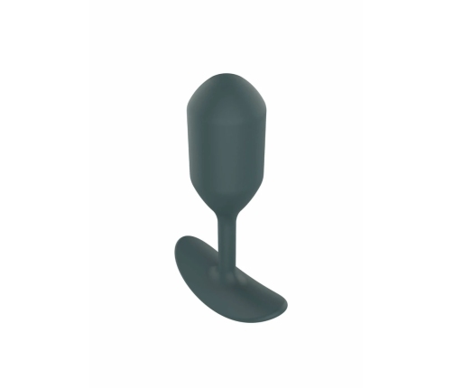 ToyJoy The Player Silicone Weighted Plug 106g Black 11cm